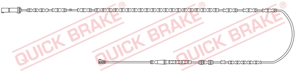 Czujnik zużycia klocka